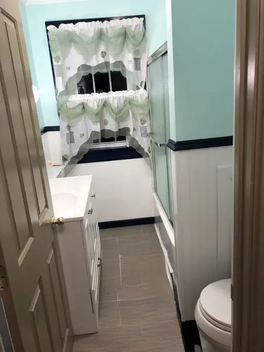 Bathroom after remodel